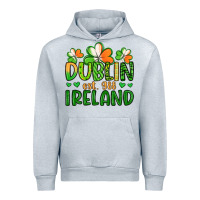 Heather Grey dublin ireland st patrick s day Urban Hoodie - Artiststas