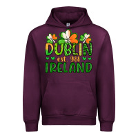 Mauve Wine dublin ireland st patrick s day Urban Hoodie - Artiststas