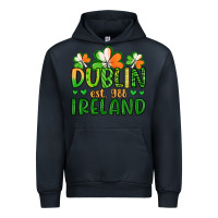 Navy dublin ireland st patrick s day Urban Hoodie - Artiststas