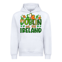 White dublin ireland st patrick s day Urban Hoodie - Artiststas