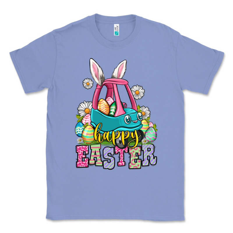 Happy Easter Toddler Car Classic Tee by OliviaCreatesArt | Teevron
