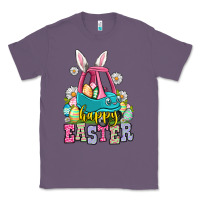 Lavender Happy Easter toddler car Classic Tee - OliviaCreatesArt