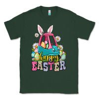 Sports Green Happy Easter toddler car Classic Tee - OliviaCreatesArt