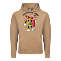 Vintage Coffee boujee softball mama Vintage Hoodie - JahusDesignShop
