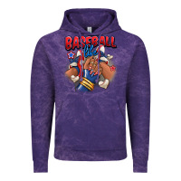 Cloud Purple Baseball life afro girl sneakers Vintage Hoodie - RanaPortraitStore