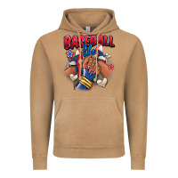 Vintage Camel Baseball life afro girl sneakers Vintage Hoodie - RanaPortraitStore