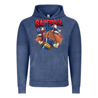 Vintage Denim Baseball life afro girl sneakers Vintage Hoodie - RanaPortraitStore