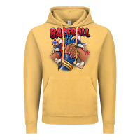 Vintage Mustard Baseball life afro girl sneakers Vintage Hoodie - RanaPortraitStore
