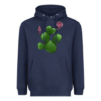 Navy heart cactus Heavyweight Hoodie - Jasminsmagicworld