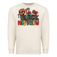 Sandshell we are black history Premium Sweatshirt - MaliasSmallBusiness