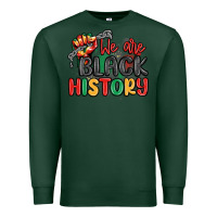 Sports Green we are black history Premium Sweatshirt - MaliasSmallBusiness