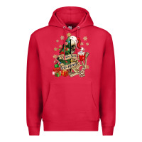 Cardinal sorta scary sorta merry skeleton christmas tree Premium Hoodie - MaliasSmallBusiness