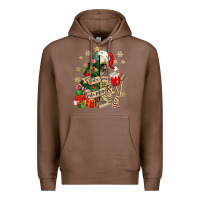Chestnut sorta scary sorta merry skeleton christmas tree Premium Hoodie - MaliasSmallBusiness
