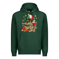 Sports Green sorta scary sorta merry skeleton christmas tree Premium Hoodie - MaliasSmallBusiness
