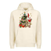 Tofu sorta scary sorta merry skeleton christmas tree Premium Hoodie - MaliasSmallBusiness