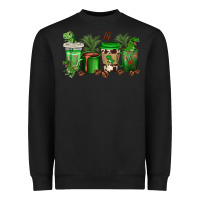 Black t  rex coffee cups Heavyweight Sweatshirt - texasbilliewilder