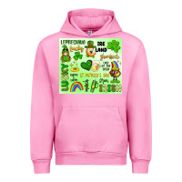 Fuchsia Pink st patrick's day Urban Hoodie - Artiststas