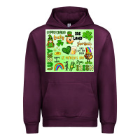 Mauve Wine st patrick's day Urban Hoodie - Artiststas