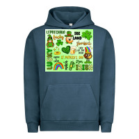Pigment Midnight Navy st patrick's day Urban Hoodie - Artiststas