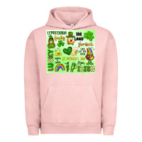 Pigment Salmon st patrick's day Urban Hoodie - Artiststas