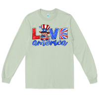 Matcha love america gnome Long Sleeve Tee - HRA Design Shop