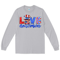 Moon Dust love america gnome Long Sleeve Tee - HRA Design Shop