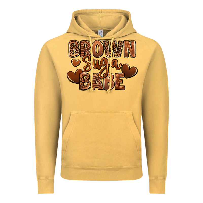 Brown Sugar Babe Vintage Hoodie by RanaPortraitStore | Teevron