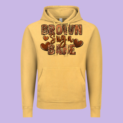 Vintage Hoodie Brown sugar babe
