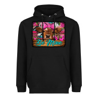 Black be mine valentine's day cow Heavyweight Hoodie - Jasminsmagicworld
