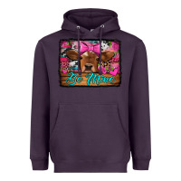 Plum be mine valentine's day cow Heavyweight Hoodie - Jasminsmagicworld