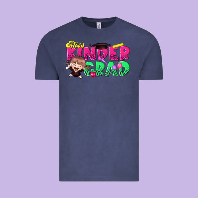 Miss Kinder Grad Vintage Tee Designed By Texasbilliewilder