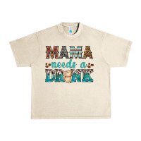 Sandshell mama needs a drink Urban Heavy Tee - texasbilliewilder