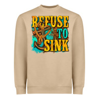 Mushroom refuse to sink western Heavyweight Sweatshirt - texasbilliewilder