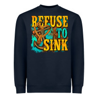 Navy refuse to sink western Heavyweight Sweatshirt - texasbilliewilder