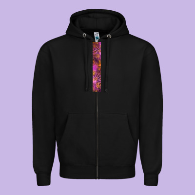 Halloween Key Fob Zipper Hoodie Designed By Bundleandbundleshop