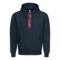 Navy Halloween Key Fob Zipper Hoodie - BundleAndBundleShop