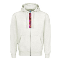 Oatmeal Heather Halloween Key Fob Zipper Hoodie - BundleAndBundleShop