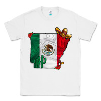 White mexica oklahama Classic Tee - CowhideDigitalArt