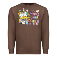 Chestnut every bunny's favorite bus driver malia Premium Sweatshirt - MaliasSmallBusiness