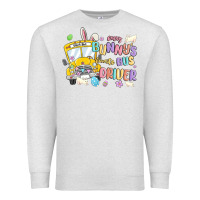 Oatmeal Heather every bunny's favorite bus driver malia Premium Sweatshirt - MaliasSmallBusiness