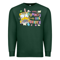 Sports Green every bunny's favorite bus driver malia Premium Sweatshirt - MaliasSmallBusiness