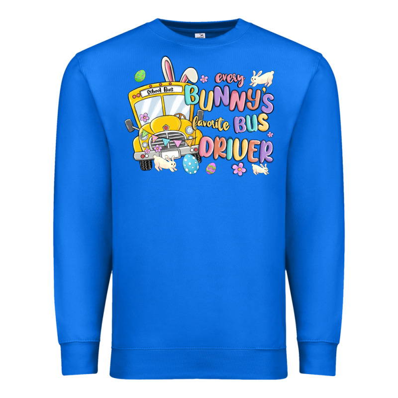 Every Bunny's Favorite Bus Driver Malia Premium Sweatshirt by MaliasSmallBusiness | Teevron