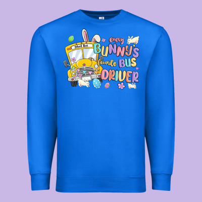 Every Bunny's Favorite Bus Driver Malia Premium Sweatshirt Designed By Maliassmallbusiness