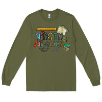 Army Green math teacher Long Sleeve Tee - CowhideDigitalArt