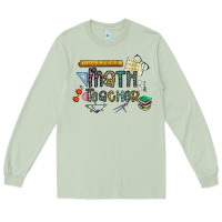 Matcha math teacher Long Sleeve Tee - CowhideDigitalArt