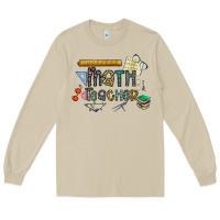 Mushroom math teacher Long Sleeve Tee - CowhideDigitalArt