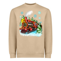 Mushroom christmas polar express Heavyweight Sweatshirt - Zillion Design Studio