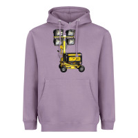 Lavender Towable Light Towers Heavyweight Hoodie - LillyAllenDesigns