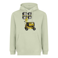 Matcha Towable Light Towers Heavyweight Hoodie - LillyAllenDesigns
