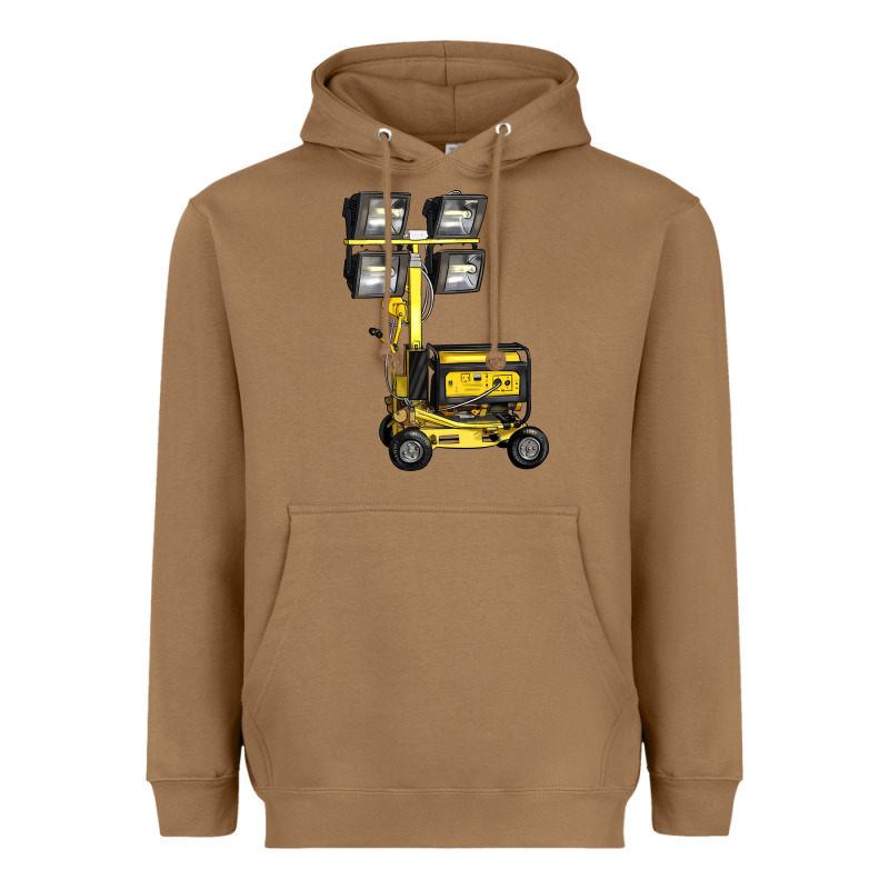 Towable Light Towers Heavyweight Hoodie by LillyAllenDesigns | Teevron